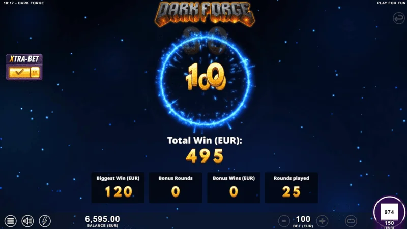 Dark Forge - Njia ya Bonasi ya Super Free Spins yenye rangi nyeusi